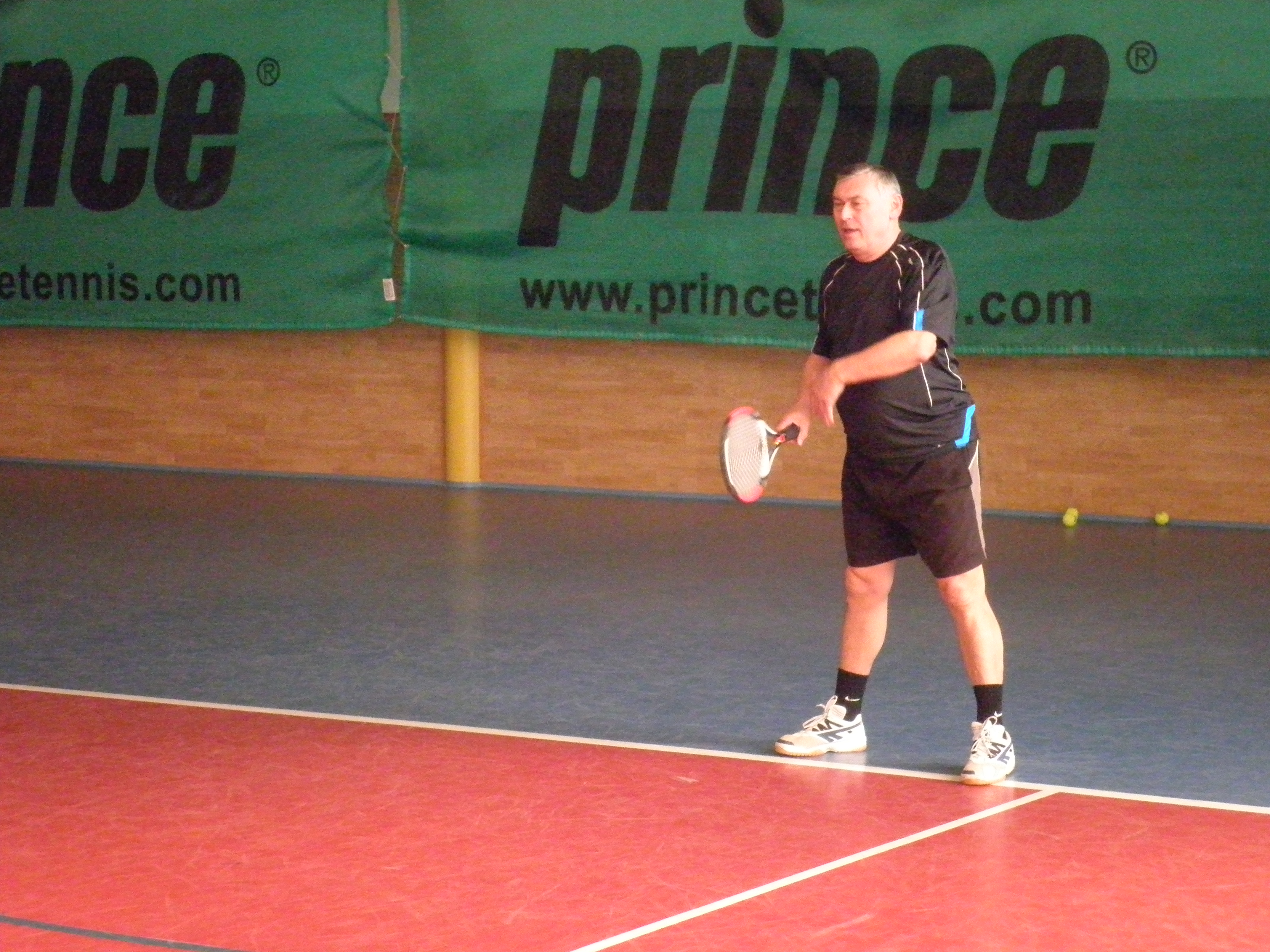 finalista štvorhry 55+ Jozef Brna z Univerzity Košice